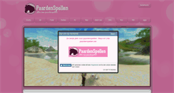 Desktop Screenshot of paardenspellen.net