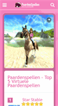 Mobile Screenshot of paardenspellen.net